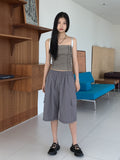 Kanky Nylon Cargo Banding Bermuda Shorts Short Pants