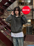 [LAN ARCHIVE] Pigment Patch Logo Crop Hoodie