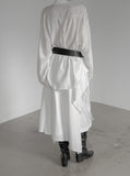 Sia Layered Unbalanced Skirt