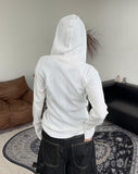 Charis Henley Neck Hooded Knit
