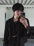 Will buckle cropped blazer