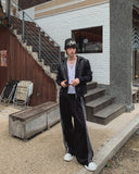 Kevin Track Wide Sweatpants