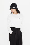 WIDE KNIT CREWNECK