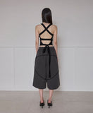 Asymmetrical Bermuda Shorts
