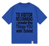 VISITOR Short Sleeve Tee