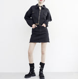 Lanxi Slit Halterneck T-Shirt