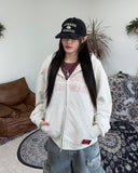 Melove World Flag Hood Zip-Up