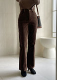 Berto Span Corduroy Bootcut Pants
