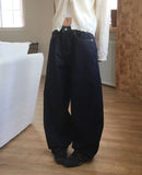 Cozzle Wide Raw Denim Pants