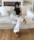 [with cup] EYELET ★ SLEEVELESS