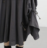 horen ribbon flared skirt