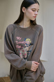 My Love Raglan Pigment Sweatshirt