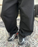 Lean Dart Curved Cotton Pants