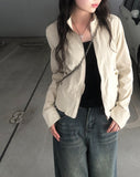 Beaker Slim High Neck Zip-Up Jumper Jacket