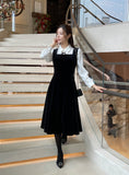 Lobil Ribbon Collar Blouse
