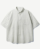 Stripe Cool Loose Fit Short Sleeve Shirt