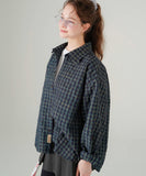 Sheer Claw Check Shirt