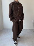 Pure Brown Denim Jacket