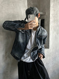 Generic Patch Cut China Neck Washing Denim Jacket