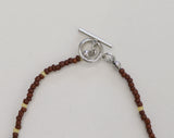 Skal Vintage Layered Beaded Gemstone Necklace