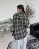 Ronin Vintage Hooded Checkered Shirt