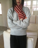 Cokin Vintage Stripe Knit Muffler
