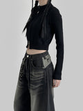 Fob Knit Two-Way Zip Up