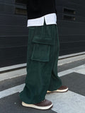 Fleece Cargo Balloon Pants