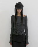 Layered Bustier Long Sleeve