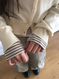 Chiran Round Simple Basic Knit Cardigan