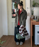 Delna 2oz High Neck Double Coat