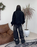Eldi Fold Damage Denim Pants