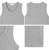 Enser Ribbed Sleeveless