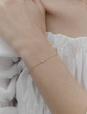 Truly Essence 14K Stone Bracelet