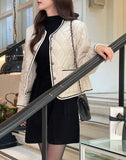 Seo Quilting Color Matching Lightweight Padding Jacket