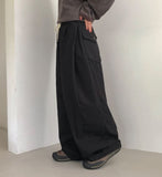 Kendyl Embroidered Cotton Banding Wide Pants