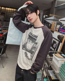 Vision Color Matching Raglan Long Sleeve