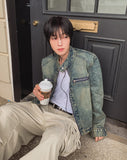 Lauren Cut Vintage Washed Denim Jacket