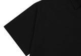 Small Drawing Smile Overfit Short Sleeve Shirt