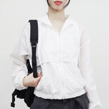 Bayna Layered Hooded Wind Jacket
