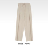 Easy Linen One-Tuck Wide Pants