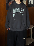Piece Rivet Detail Boxy Hood
