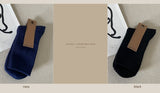 Daily basic ribbed socks