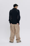 SPORTY HALF ZIP UP