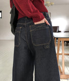 Curse Stitch Pocket Non-Fade Denim Pants