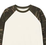 OF CROSS Camo Raglan Long Sleeve T-Shirt