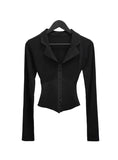 Renkit Hook Corset Collar Shirt