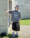 Buckle Balloon Half Pants