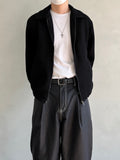 Punch Knit Collar Jacket