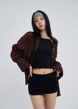 [U-BASIC] Vince scene line ribbed sleeveless